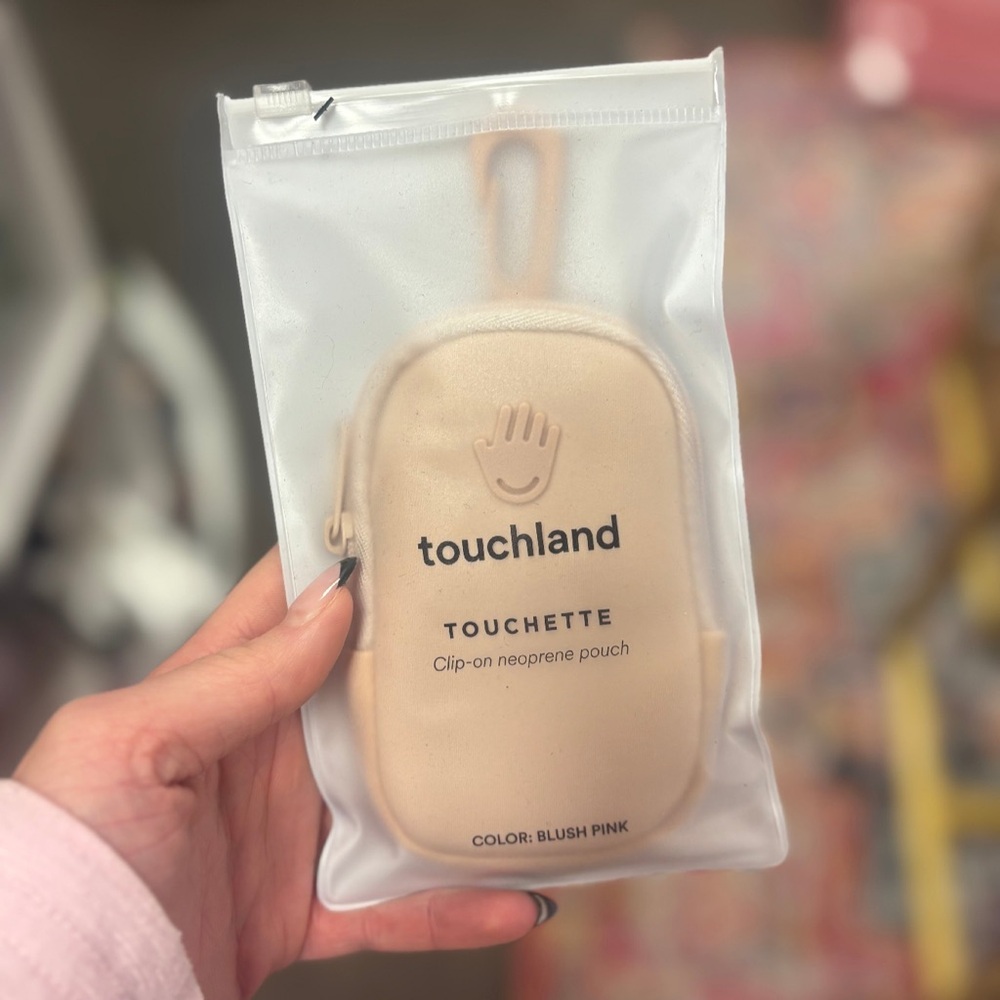 Blush Pink Touchette Pouch
